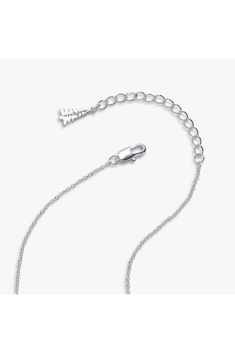 The Twilight Saga Bella's Notebook Locket Necklace, Alternate, color, Silver