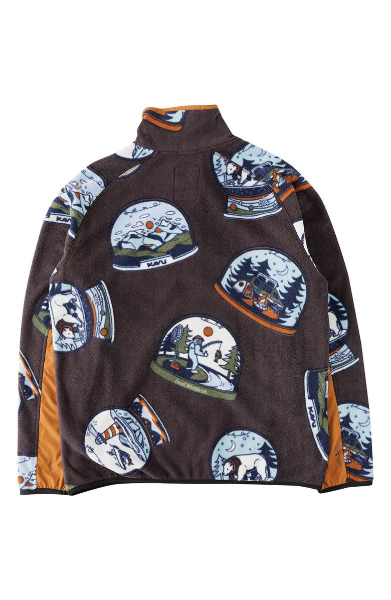 KAVU Teannaway Fleece Jacket - Men's, Alternate, color, Snowglobe