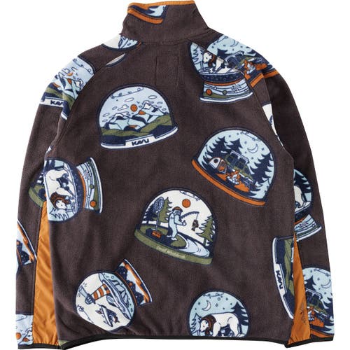 Kavu Teannaway Fleece Jacket In Black