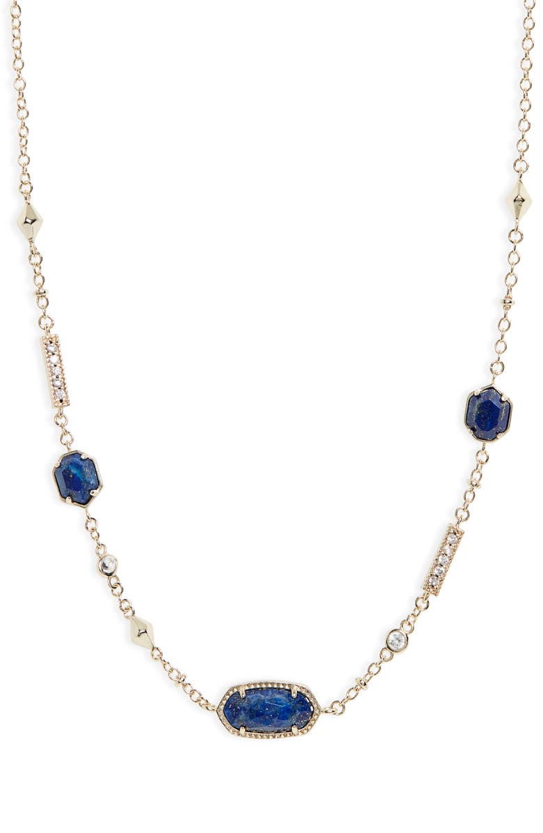 Kendra Scott Maddie Long Station Necklace, Alternate, color, 