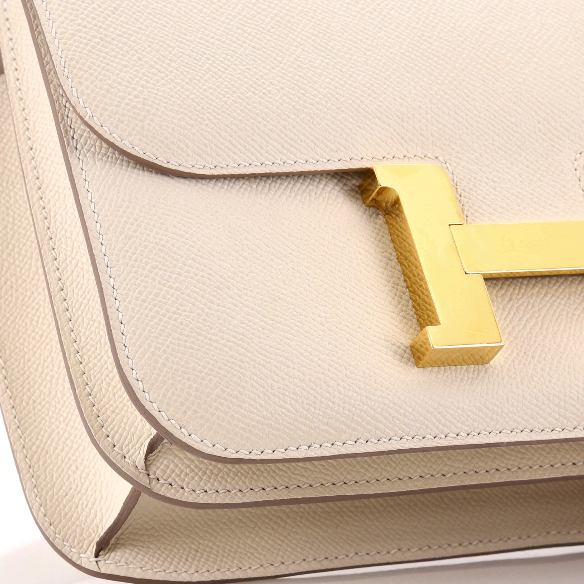 Pre-Owned Hermes Constance Bag Epsom 24, Alternate, color, Craie