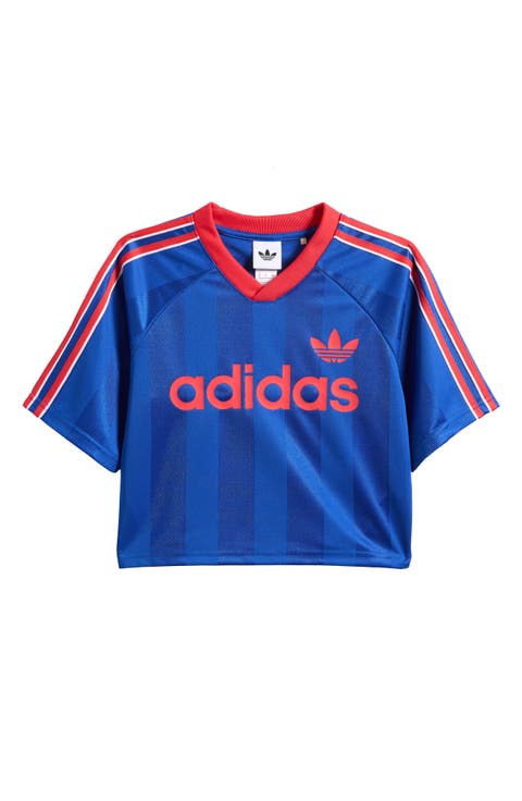 Kids' Archive Recycled Polyester Crop Jersey (Big Kid)