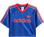 adidas Kids' Archive Recycled Polyester Crop Jersey