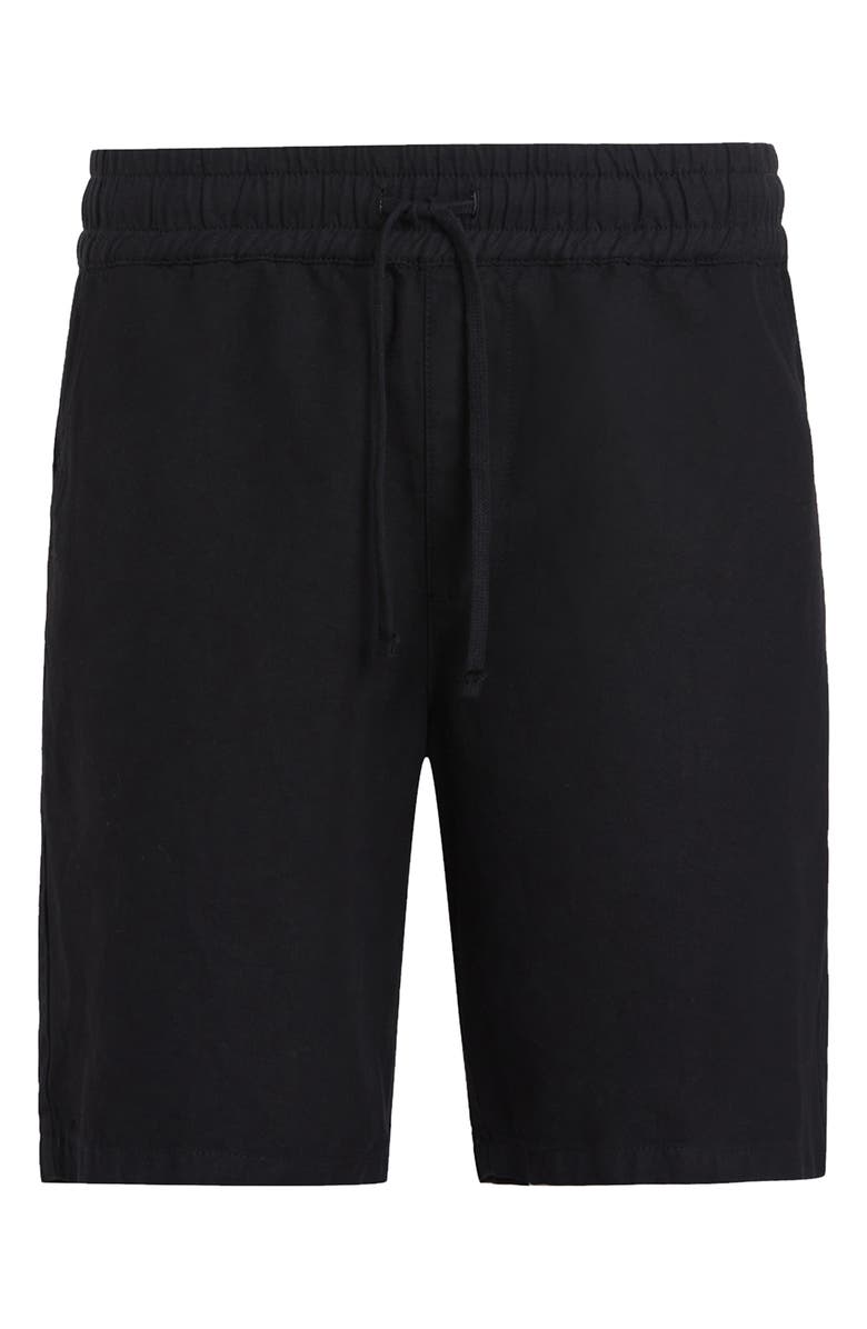 AllSaints Hanbury Cotton & Linen Shorts, Alternate, color,