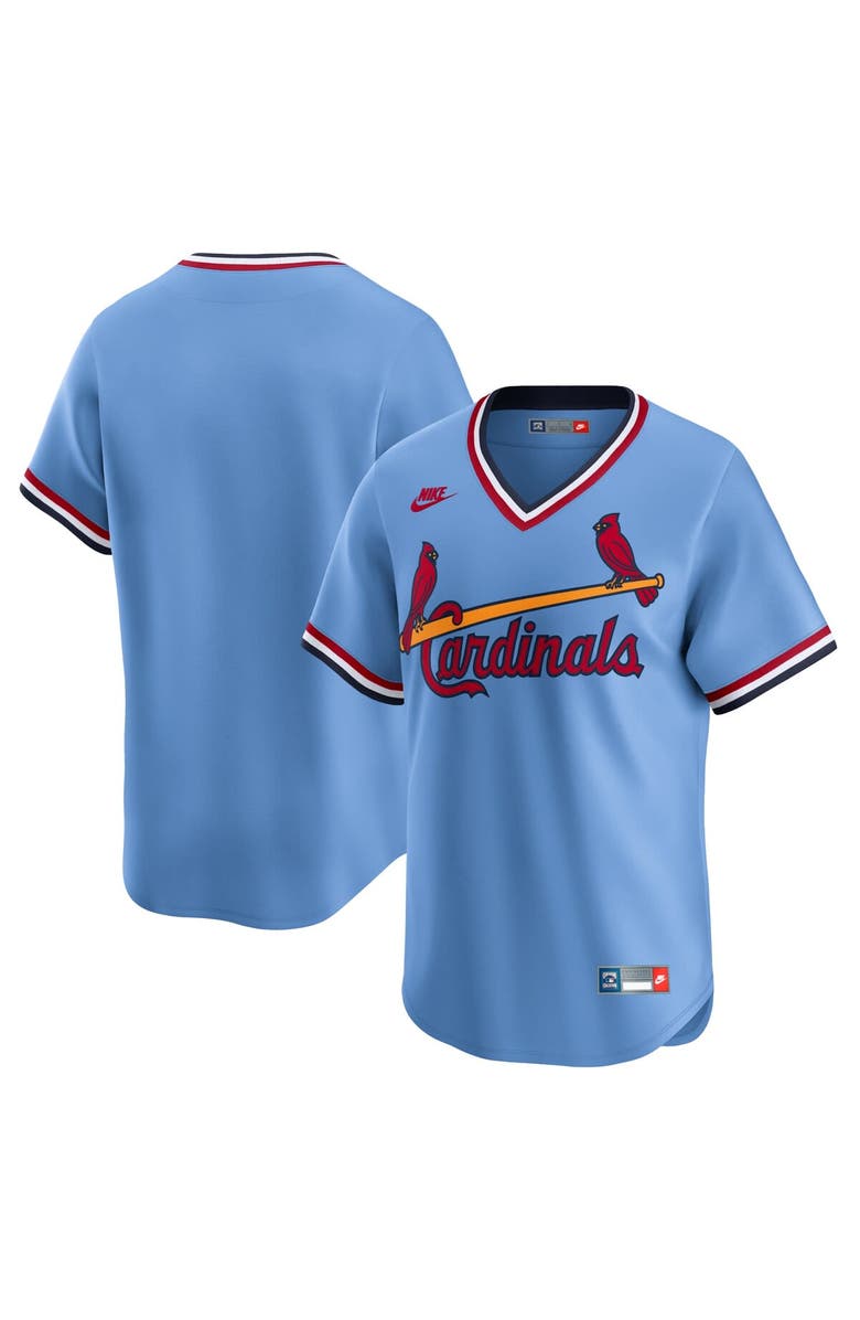 Nike Men's Nike Light Blue St. Louis Cardinals Cooperstown Collection Limited Jersey, Alternate, color, Blue
