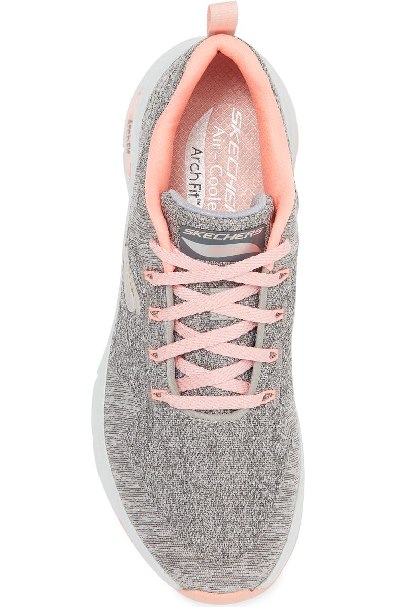 SKECHERS Arch Fit Comfy Wave Sneaker, Alternate, color,