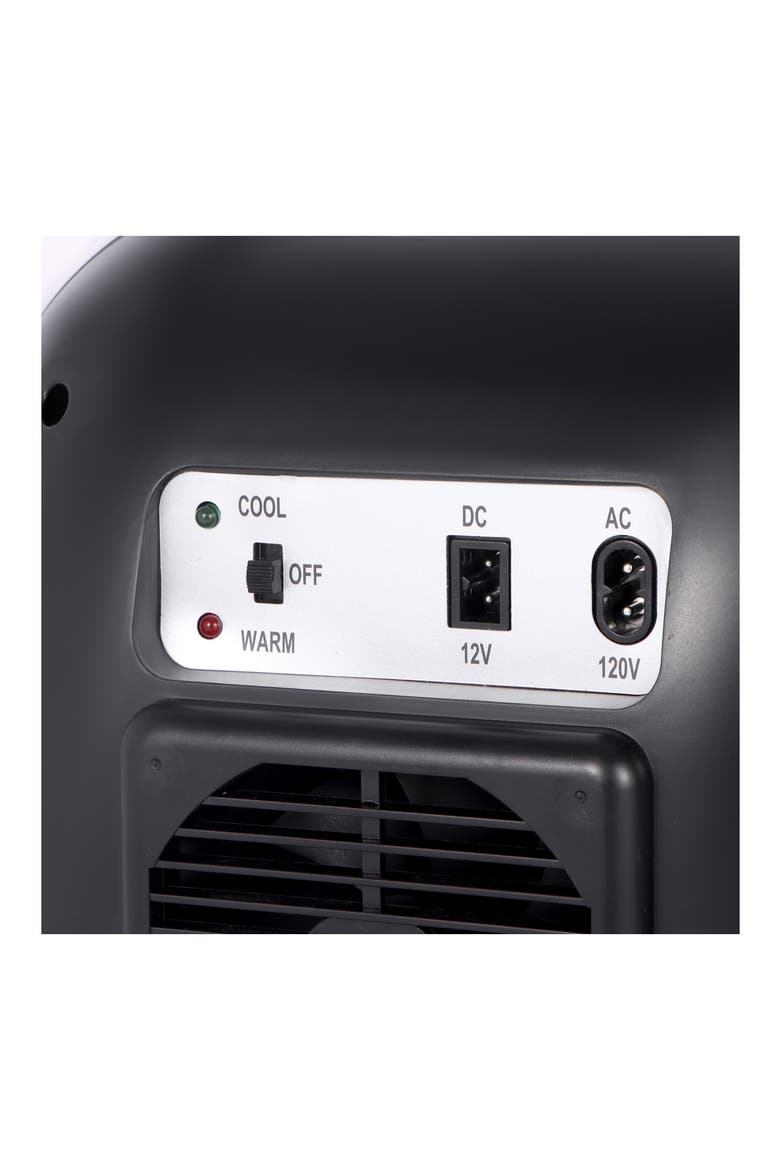 6-Can Mini Fridge - Black, Alternate, color, MATTE BLACK