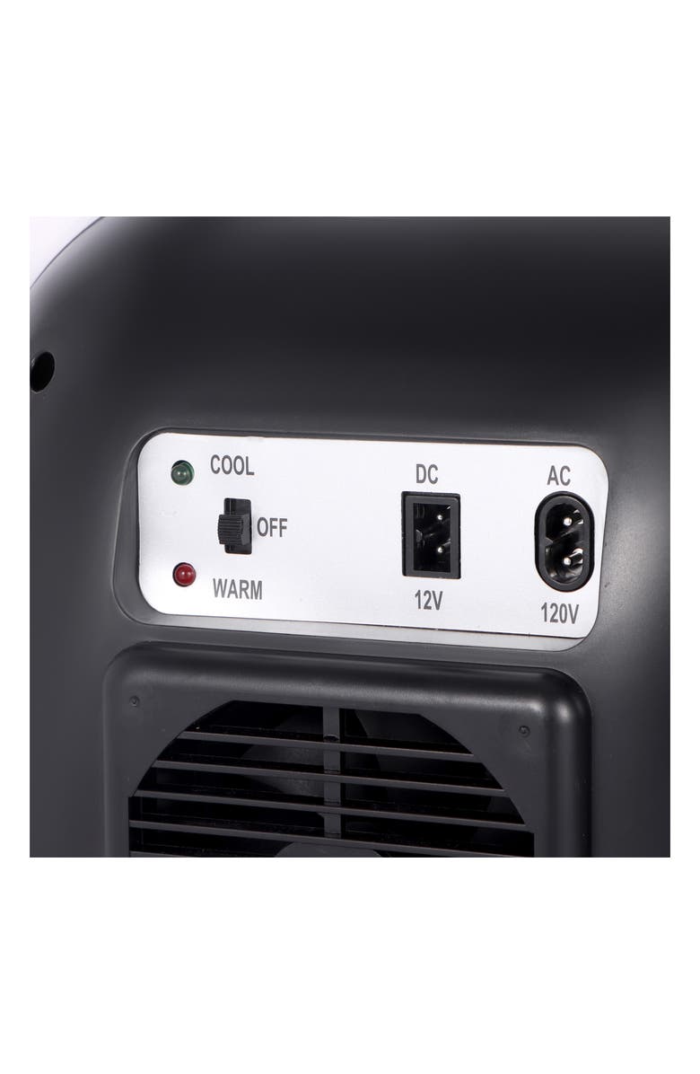 UBER APPLIANCE 6-Can Mini Fridge - Black, Alternate, color, Matte Black