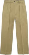 Fortela New York Heavyweight Cotton Gabardine Pleated Pants