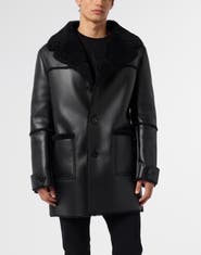 PHILIPP PLEIN Long Eco Shearling Jacket Men