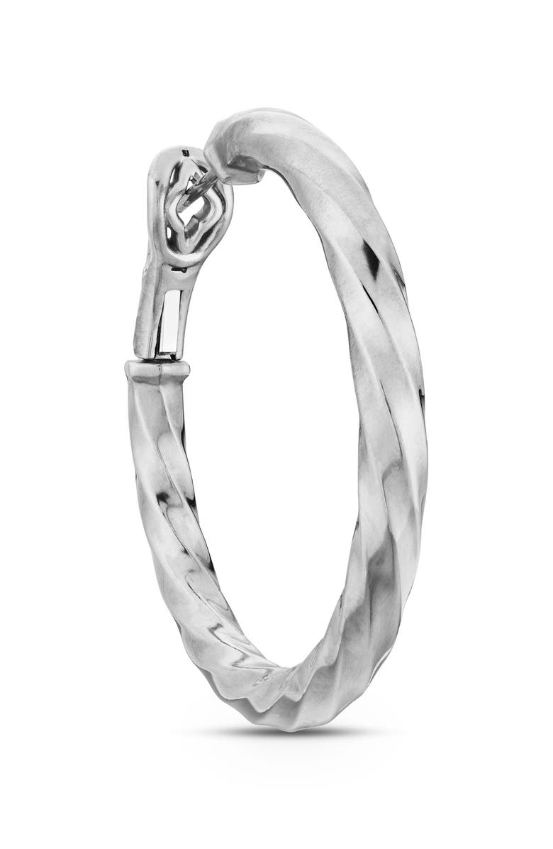David Yurman Cable Edge<sup>™</sup> Hoop Earrings in Sterling Silver, 38mm, Alternate, color, 