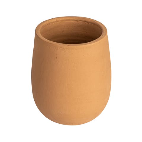Boho Terracotta Crock, Distressed Finish