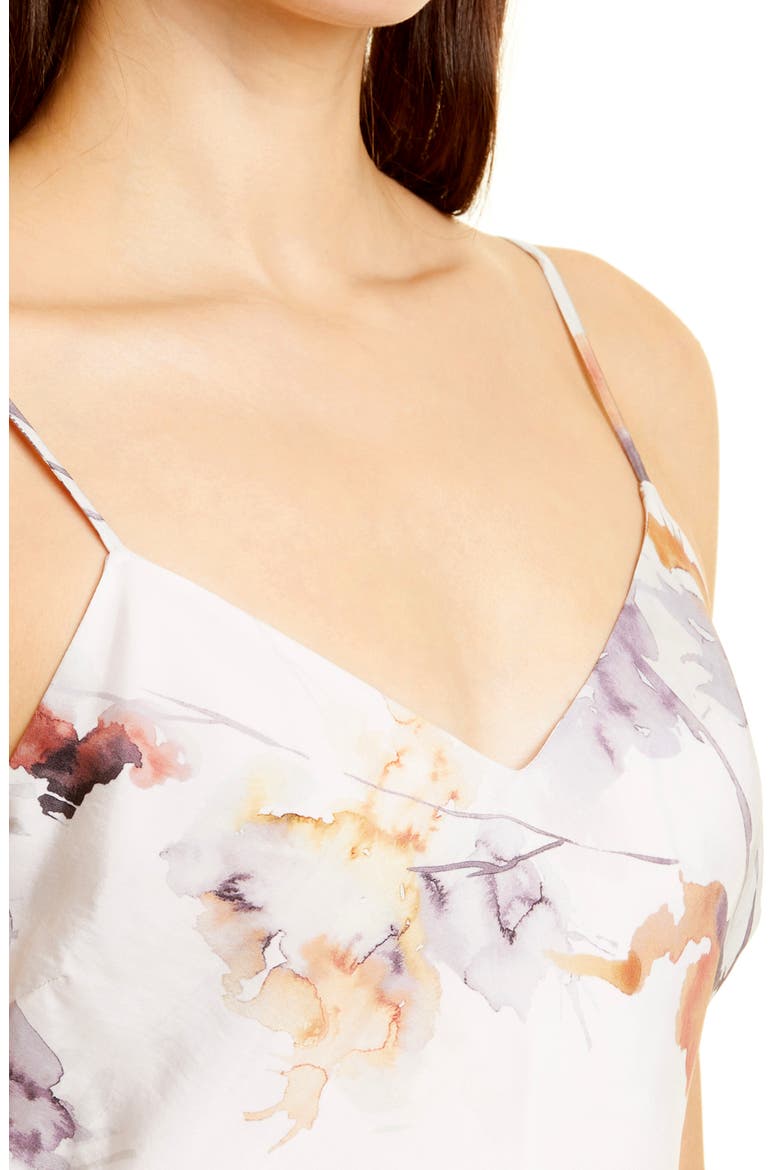 Scarlet Floral Print Slipdress, Alternate, color, WINE FLORAL NEUTRAL MULTI