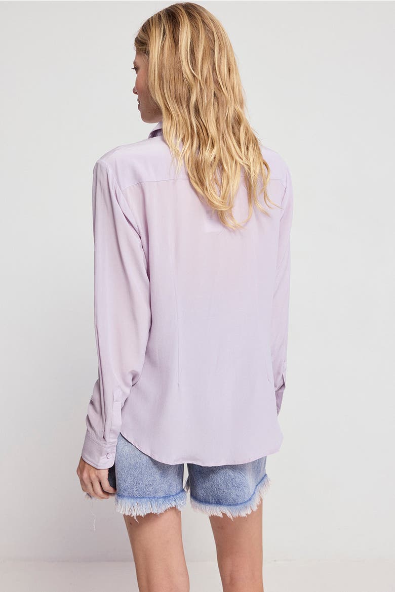 The Silk Shirt, Alternate, color, Lavender
