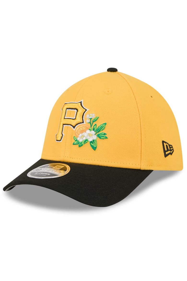 Men's New Era  Gold/Black Pittsburgh Pirates 2026 Spring Training M-Crown 39THIRTY Flex Hat, Alternate, color, Gold