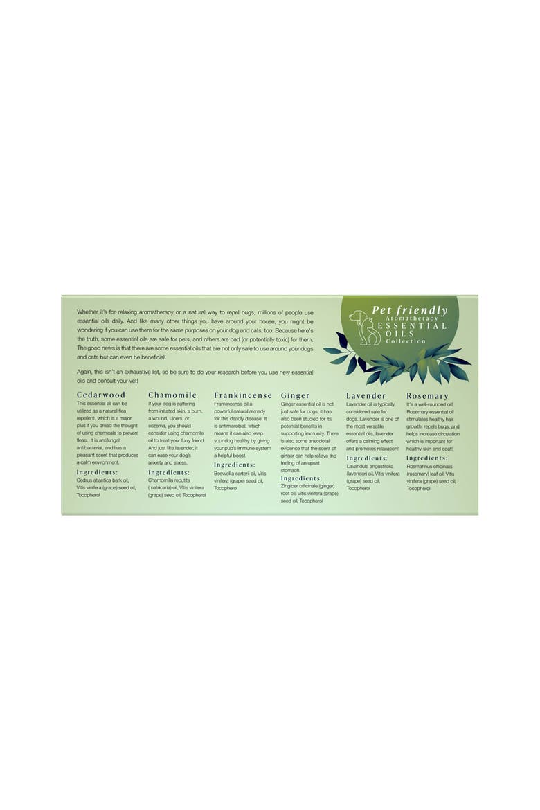 6 Pack Pet friendly Essential oil, Alternate, color, Green