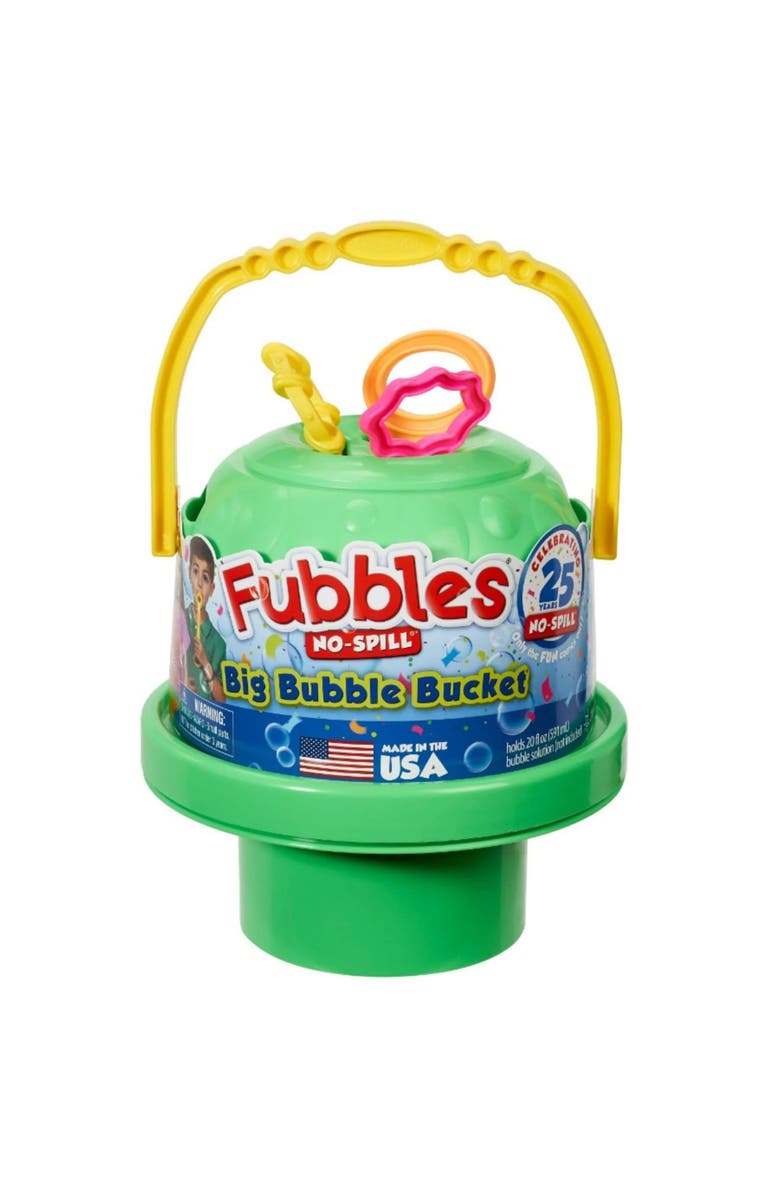 Little Kids Fubbles No Spill Big Bubble Bucket, Main, color, Multicolored