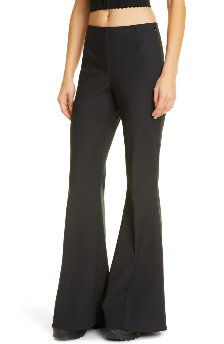 Stella McCartney Mona Flare Leg Pants, Alternate, color, 