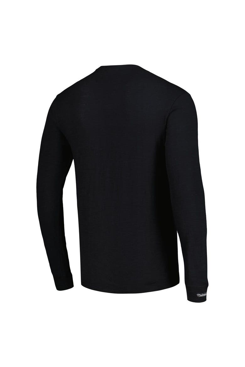 Men's Mitchell & Ness Black Charlotte FC Legendary Long Sleeve T-Shirt, Alternate, color, Black