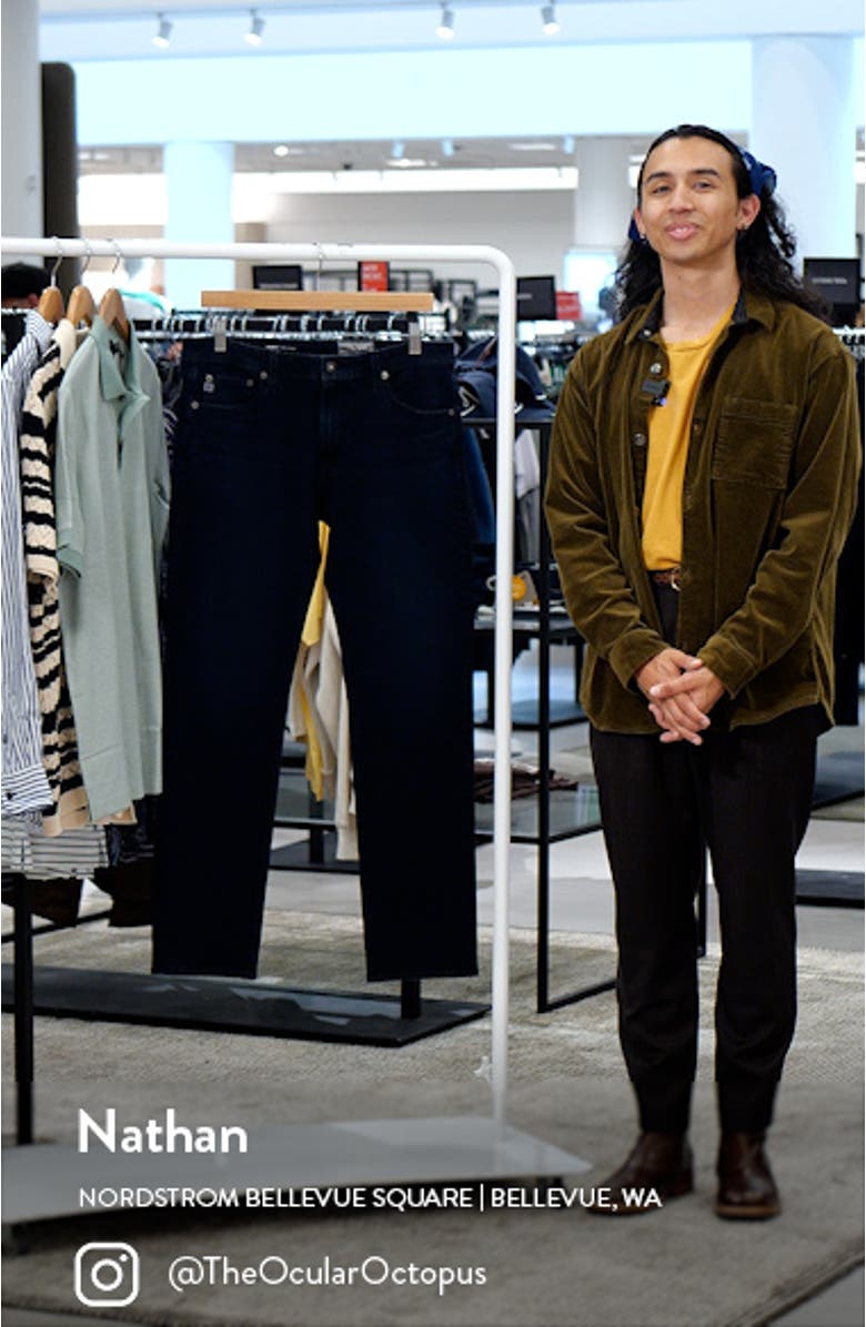 Everett Slim Straight Leg Stretch Jeans, sales video thumbnail