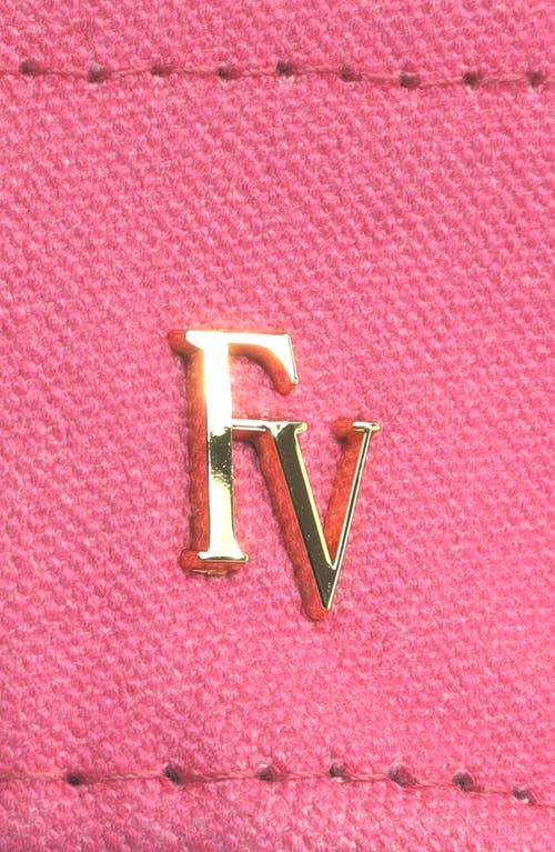 Frances Valentine Logo Hardware Visor In Pink