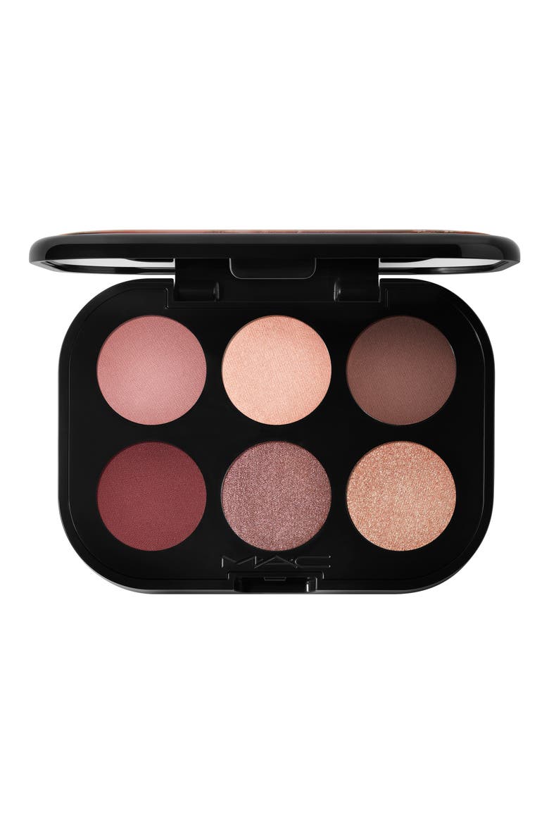 Connect in Color 6-Pan Eyeshadow Palette, Main, color, EMBEDDED IN BURGUNDY