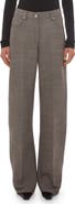 Helmut Lang Relaxed Sharkskin Bootcut Pants