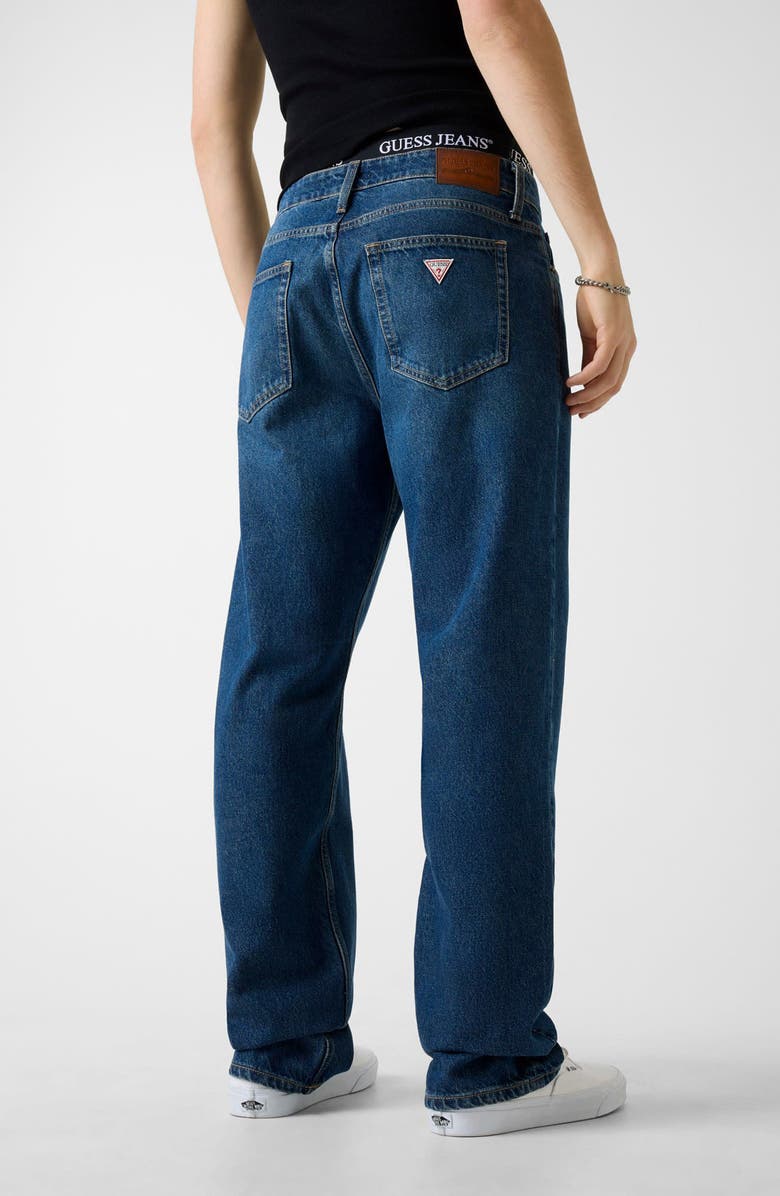 GUESS G18 Relaxed Straight Leg Jeans, Alternate, color, Blue
