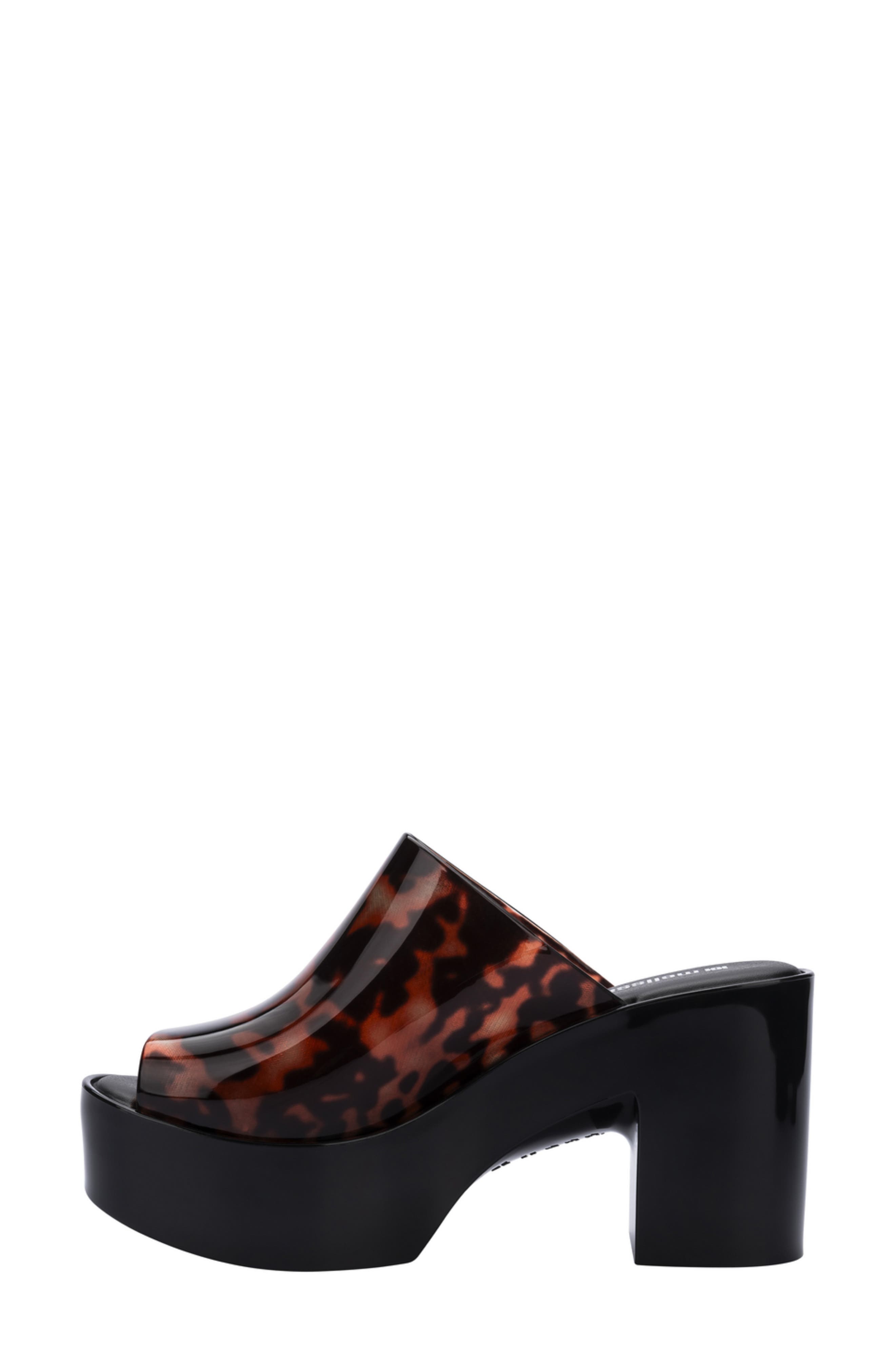 Hype II Platform Mule, Alternate, color, BLACK/ TORTOISE