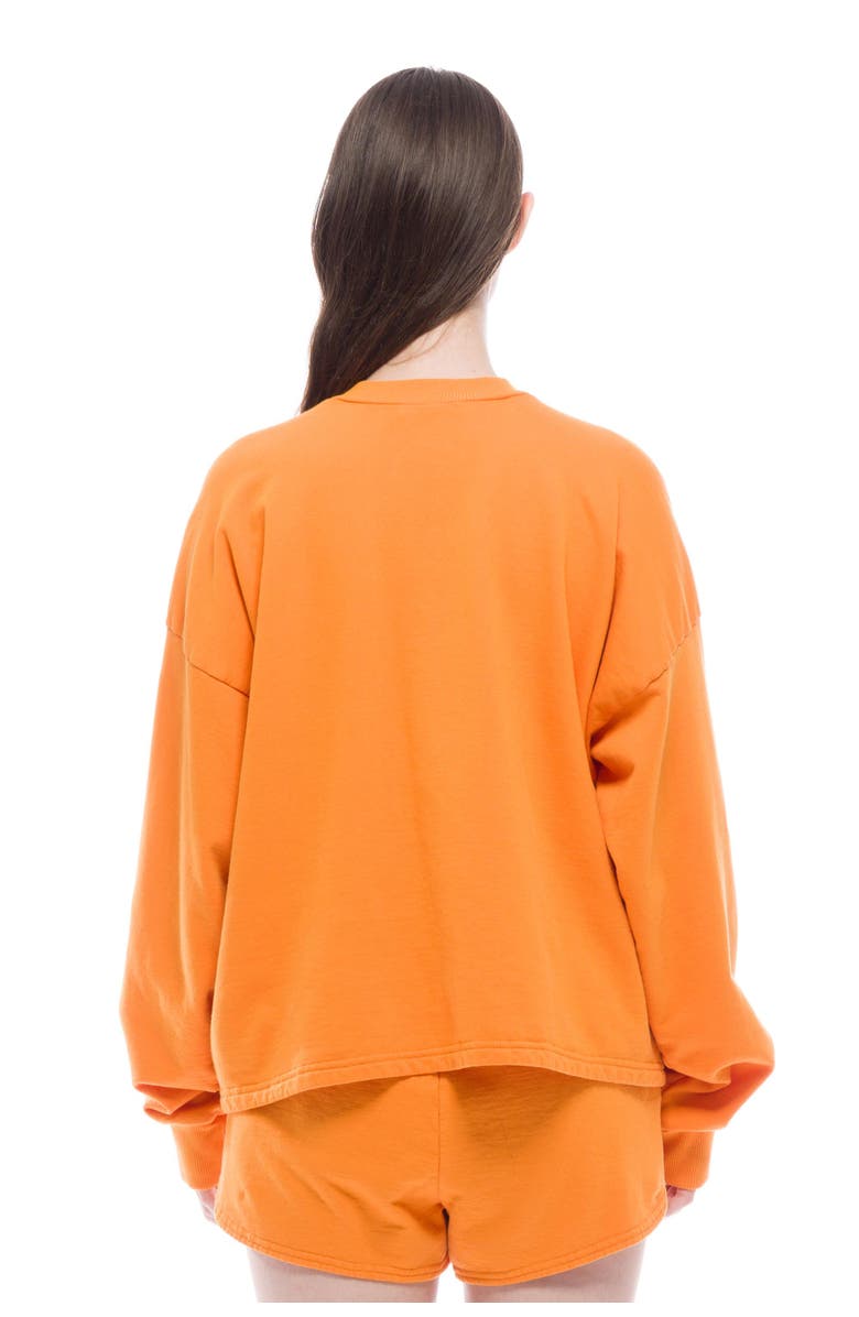 Toit Volant Sonia Sweatshirt, Alternate, color, Tangerine