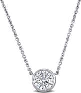 Julianna B. 1 CTW Lab-Grown Diamond Solitaire Necklace 14K