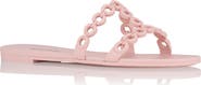 Aquazzura Infinity Chain Jelly Slide Sandal