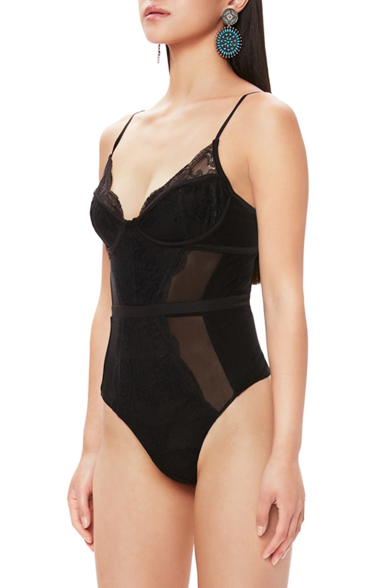 AFRM Lace Bodysuit, Alternate, color, 