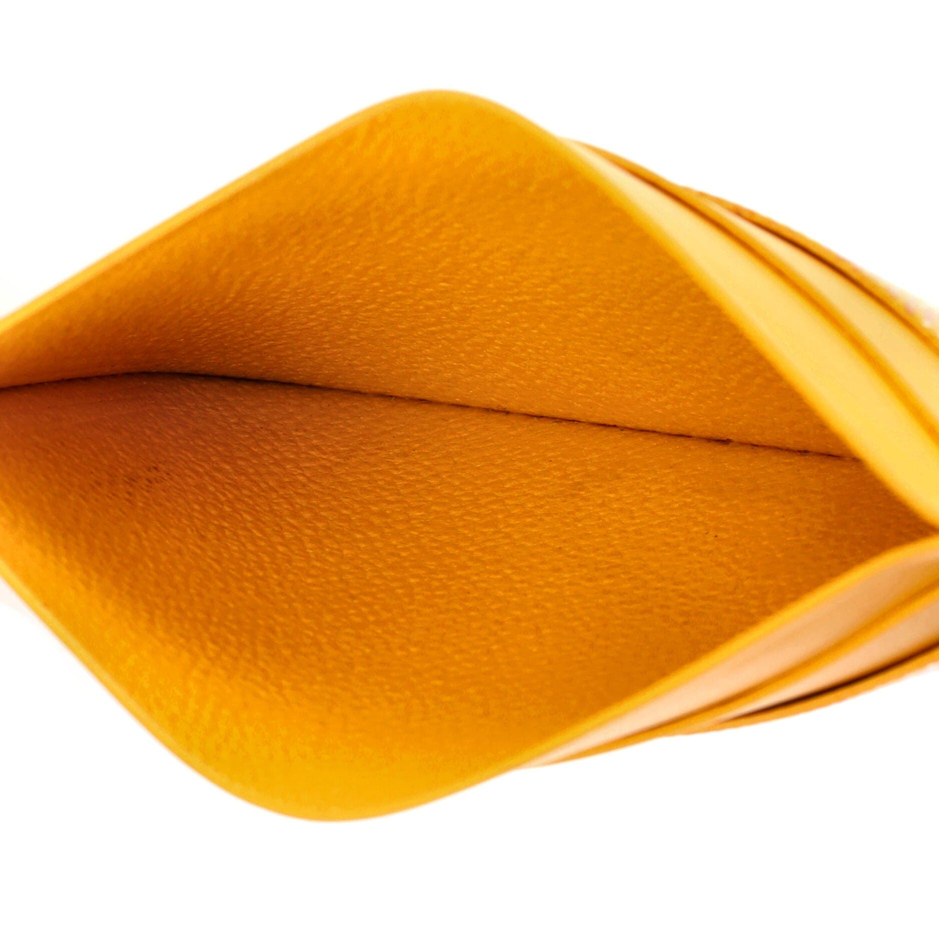 Saint Sulpice Card Holder Coated Canvas, Alternate, color, Yellow
