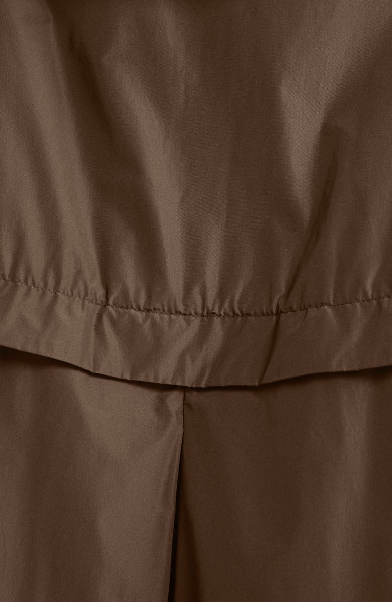 Herno Techno Taffeta A-Line Parka, Alternate, color, 2240 Leather