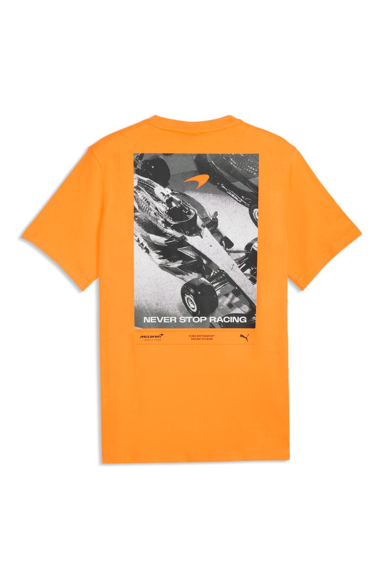 McLaren Cotton Graphic T-Shirt, Alternate, color, PAPAYA