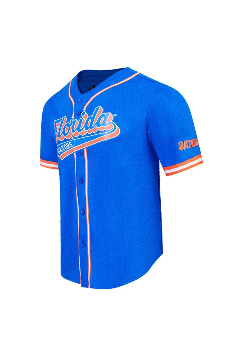 PRO STANDARD Men's Pro Standard Royal Florida Gators Mesh Full-Button Replica Baseball Jersey, Alternate, color,