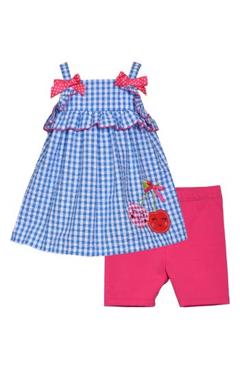 Shop Gerson & Gerson Cherry Gingham Tank & Shorts Set