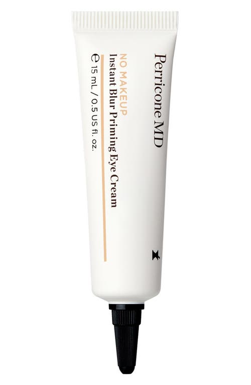 Perricone Md No Makeup Instant Blur Priming Eye Cream In Transparent