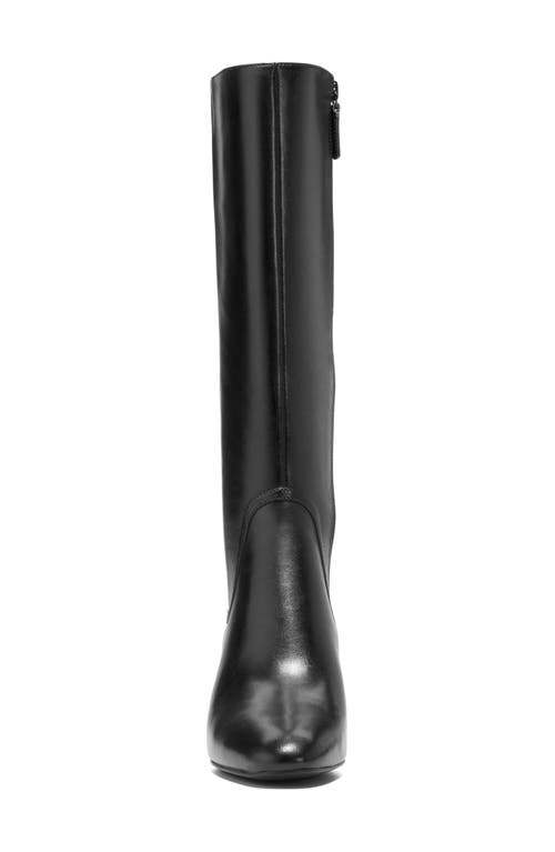 Cole Haan Go-to Serenna Tall Shaft Leather Boot In Black