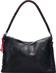 Desigual x Mickey Mouse Small Faux Leather Shoulder Bag