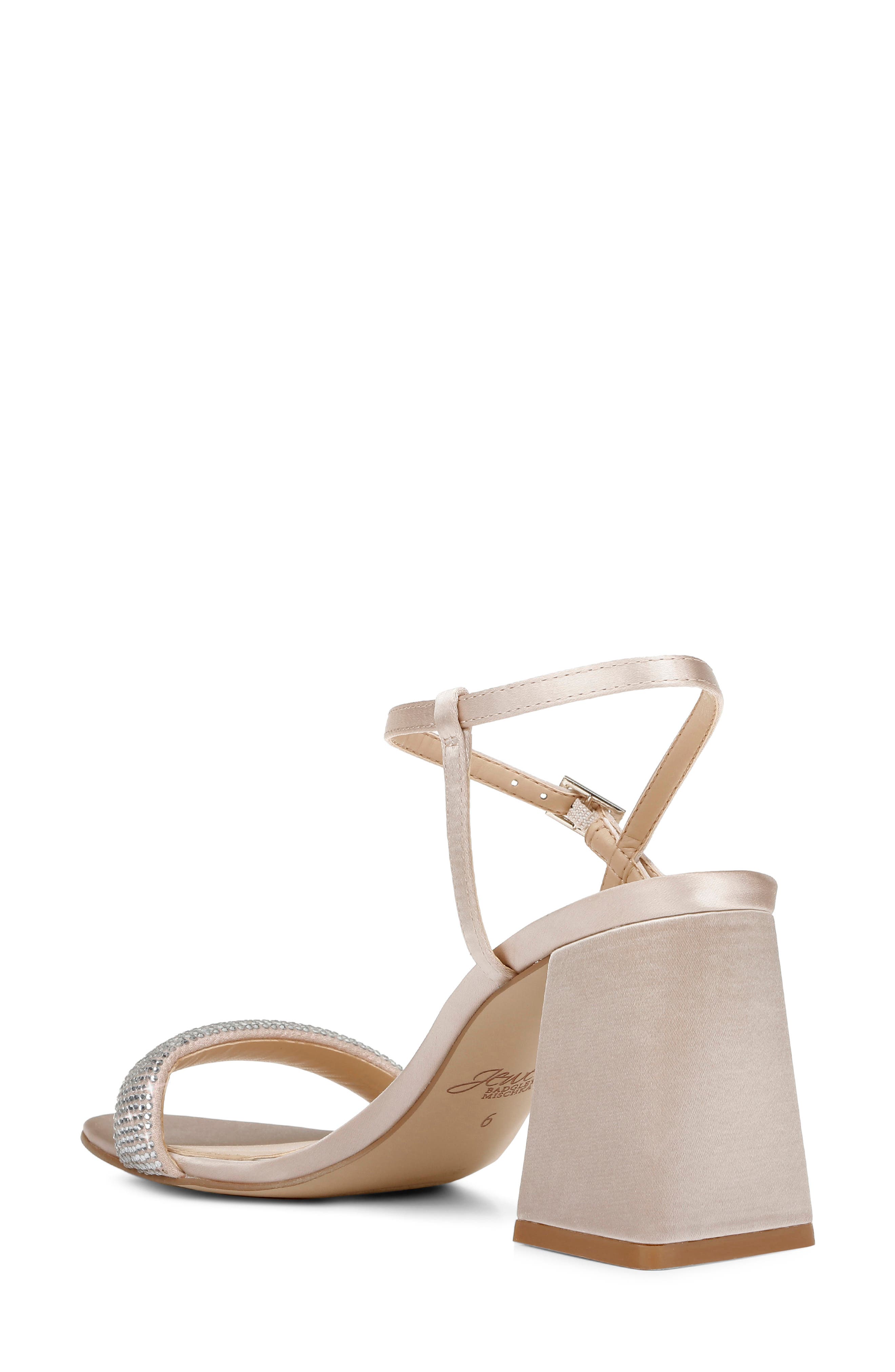 Earlene Block Heel Sandal, Alternate, color, CHAMPAGNE