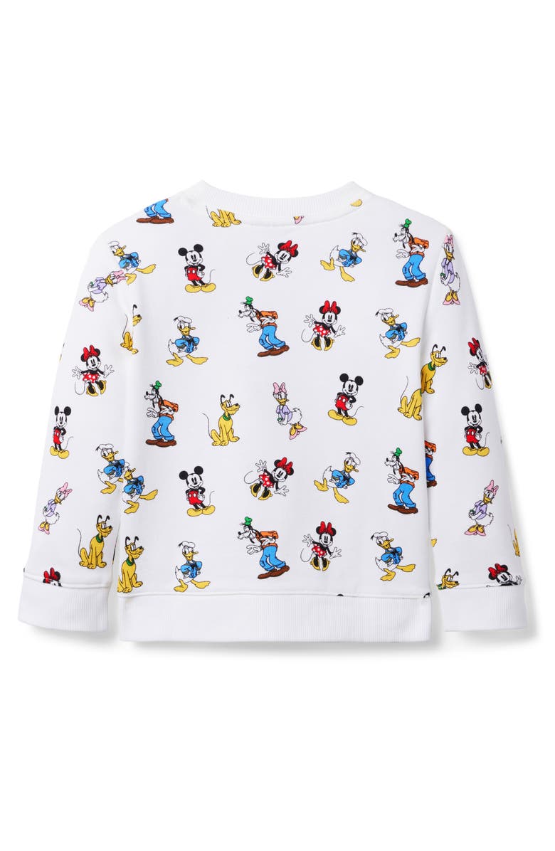 Janie and Jack x Disney Kids' Mickey & Friends French Terry Graphic Sweatshirt, Alternate, color, 