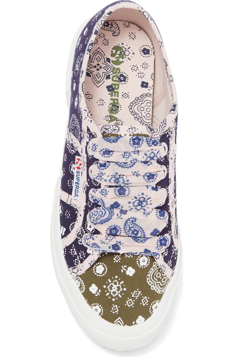 Superga Bandana Paisley Sneaker, Alternate, color,