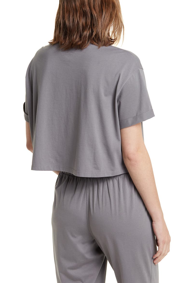 Core Crew Neck Sleep T-Shirt, Alternate, color, GREY PEARL