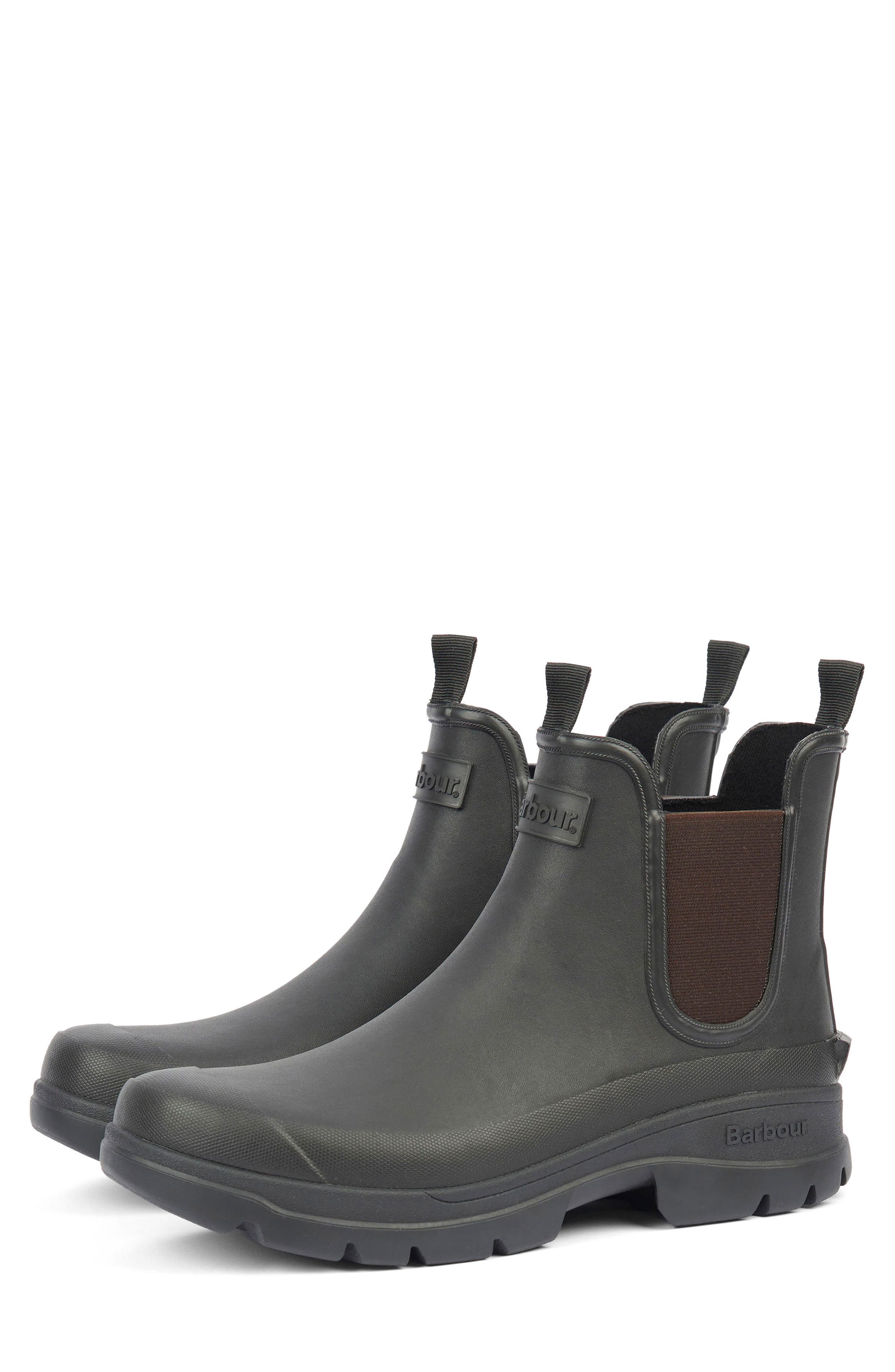 Nimbus Chelsea Rain Boot, Main, color, BROWN