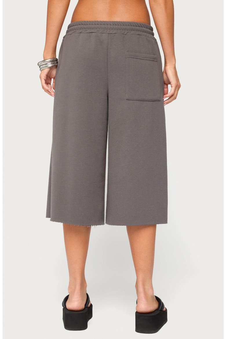 Amika Oversized Bermuda Shorts, Alternate, color, DARK-GRAY
