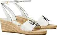 Tory Burch Ines Ankle Strap Espadrille Platform Wedge Sandal