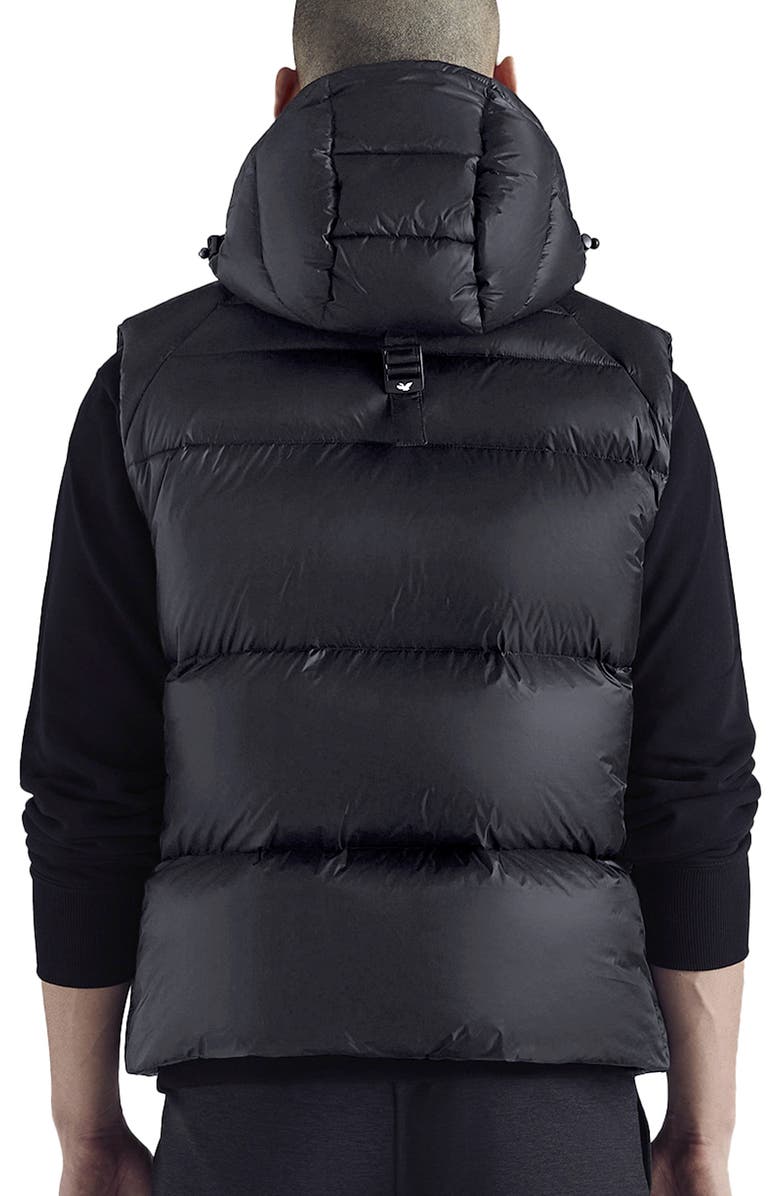 Triple F.A.T. Goose Jacobsen Men's Puffer Down Vest, Alternate, color, Black