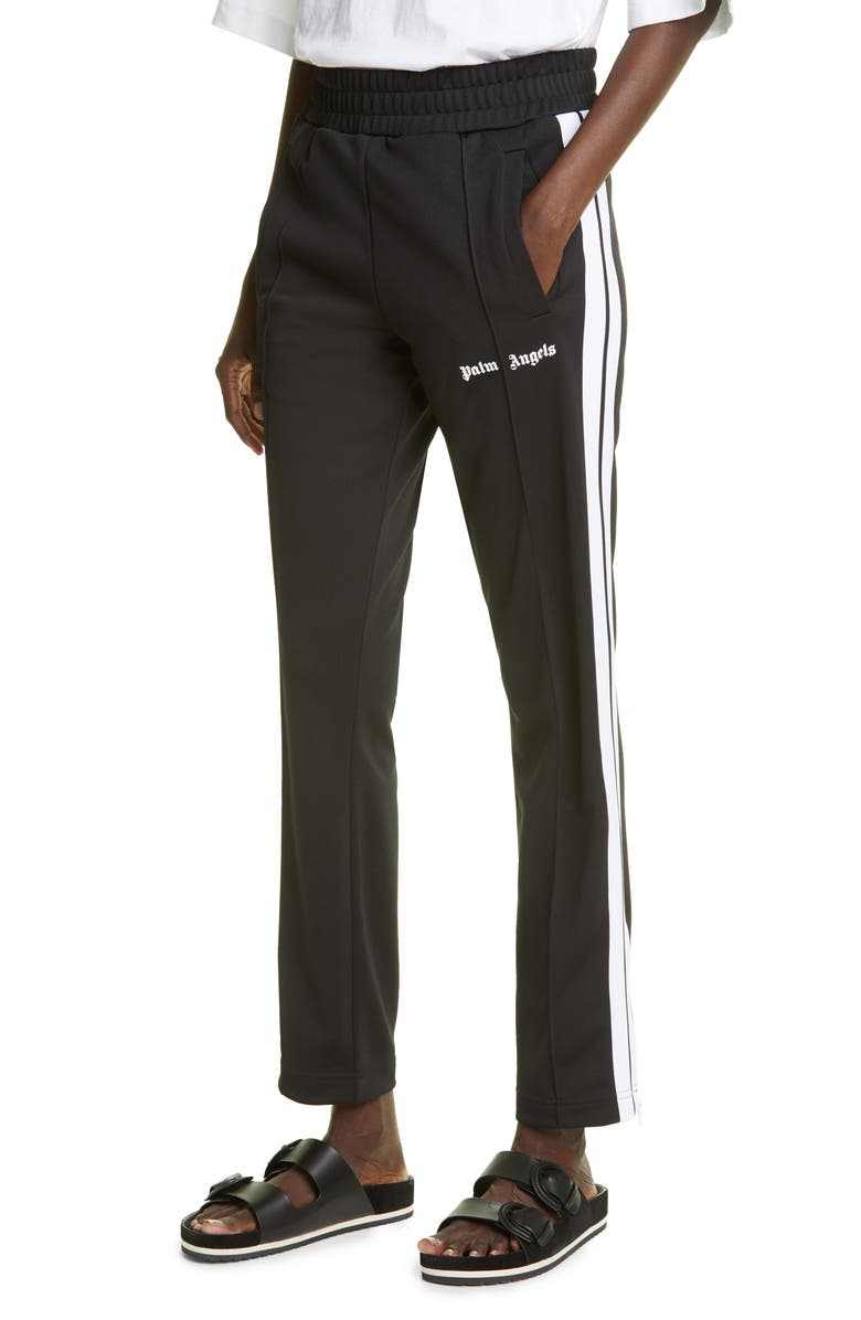 Palm Angels Women's Stripe Logo Track Pants, Alternate, color, 